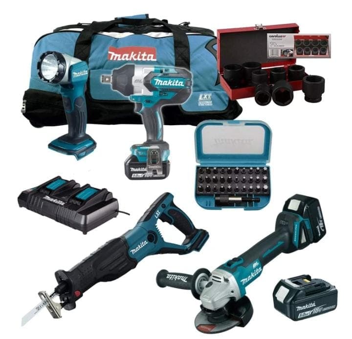 18V Cordless Power Tool Combo Kit